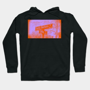 Santa Barbara Drive & Colby Circle, Claremont, California by Mistah Wilson Hoodie